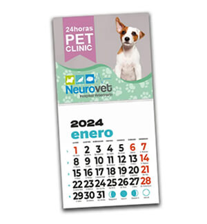 calendario imantado